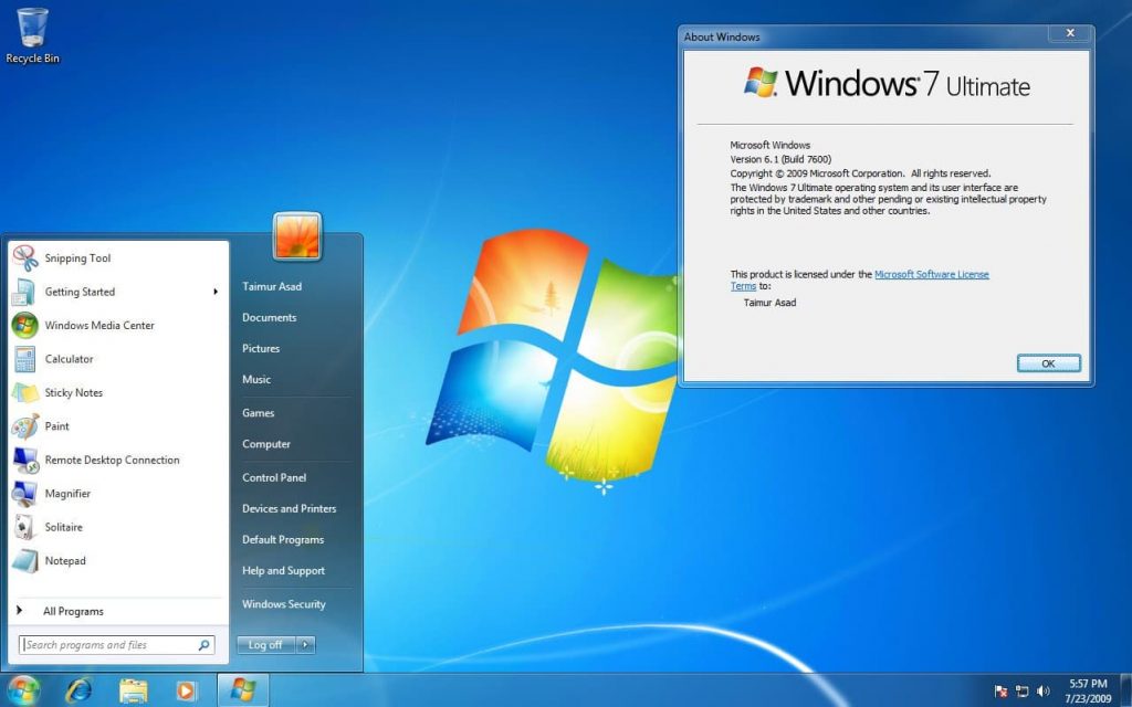 MSDN原版 WINDOWS 7-VM之家